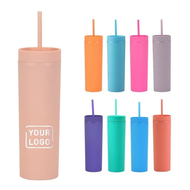 16oz Acrylic Plastic Skinny Tumbler (1)
